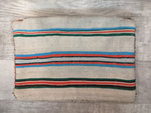 Load image into Gallery viewer, Vintage Moroccan Rug Pillow Cover in Orange, Teal, Cream, & Pink