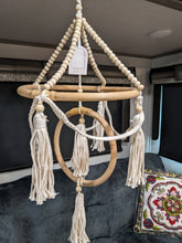 Load image into Gallery viewer, All-Natural, Handcrafted, Beaded & Macramé Mobile