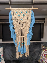 Load image into Gallery viewer, "Betty" Handwoven Macramé Hanging Wall Art