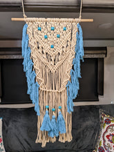 Load image into Gallery viewer, "Betty" Handwoven Macramé Hanging Wall Art