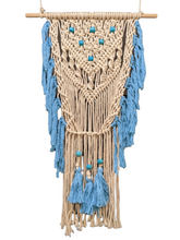 Load image into Gallery viewer, "Betty" Handwoven Macramé Hanging Wall Art