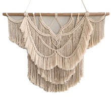 Load image into Gallery viewer, "Angelica" Handwoven Macramé Wall Decor