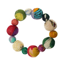 Load image into Gallery viewer, Betty Bauble Kantha Bracelet