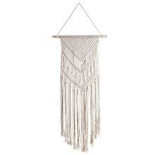 Load image into Gallery viewer, "My Neighbor, Fred" Handwoven Macramé Boho Wall Art