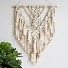 Load image into Gallery viewer, "Gloria" Handwoven Macramé Boho Wall Art