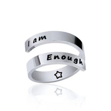 Load image into Gallery viewer, &quot;I Am Enough&quot; Positive Affirmation Ring
