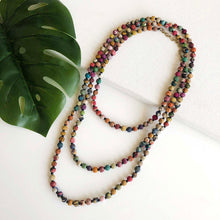Load image into Gallery viewer, Kantha Bead Long Necklace
