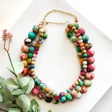Load image into Gallery viewer, Kantha Calypso Necklace