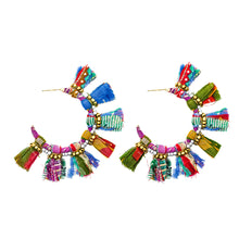 Load image into Gallery viewer, Kantha Fiesta Hoops