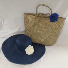 Load image into Gallery viewer, Handwoven Straw Grass Tote Bag