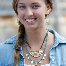Load image into Gallery viewer, Sea & Earth Layered Necklace