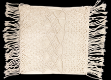 Load image into Gallery viewer, Handwoven Macramé Pillow Cover
