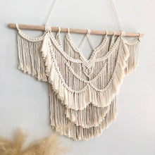 Load image into Gallery viewer, &quot;Angelica&quot; Handwoven Macramé Wall Decor
