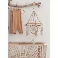 Load image into Gallery viewer, All-Natural, Handcrafted, Beaded &amp; Macramé Mobile

