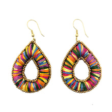 Load image into Gallery viewer, Candied Pillow Teardrop Earrings
