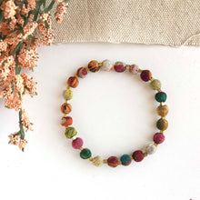 Load image into Gallery viewer, Dotted Kantha Bracelet
