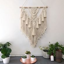 Load image into Gallery viewer, &quot;Gloria&quot; Handwoven Macramé Boho Wall Art
