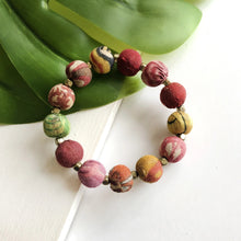 Load image into Gallery viewer, Kantha Bauble Bracelet, small

