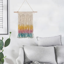Load image into Gallery viewer, &quot;Frida&quot; Handwoven Macramé Boho Wall Art
