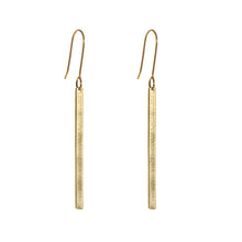 Load image into Gallery viewer, Ruthi Golden Bar Earrings
